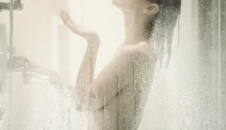 Douche shower gel,body lotion,shower relaxing muscles.Depilation,anti cellulite