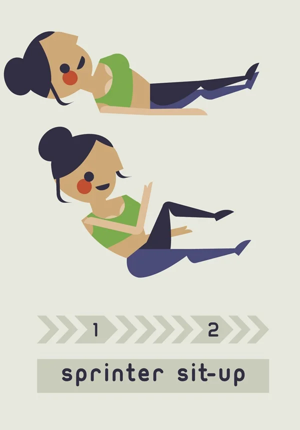Cardio workout and exercise set