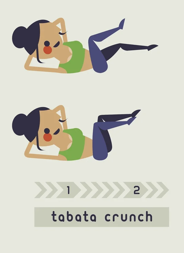 Cardio workout and exercise set