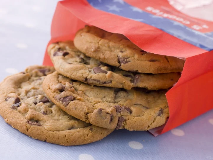 Bag Of Milk Chocolate Chip Cookies